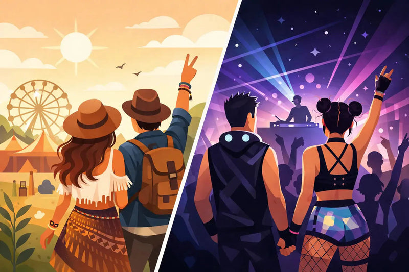 Festival Outfits vs Rave Outfits