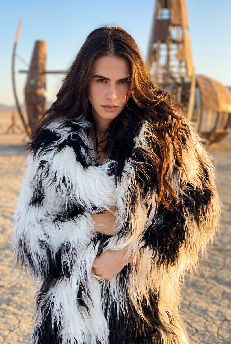 Festival Jackets | Faux Fur, Sequin & Rave Styles