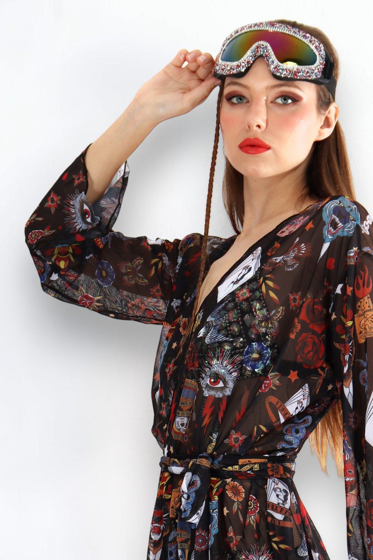 Adelea Kimono Kimono Iconic Outfitters 
