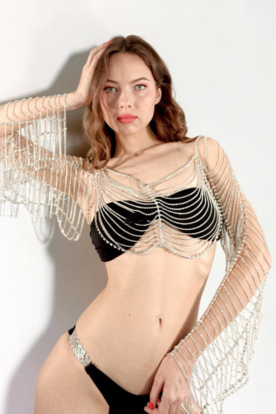Lilium Rhinestone Body Accessory