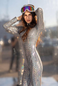 Aluna Hologram Jumpsuit Jumpsuit Iconic Outfitters 