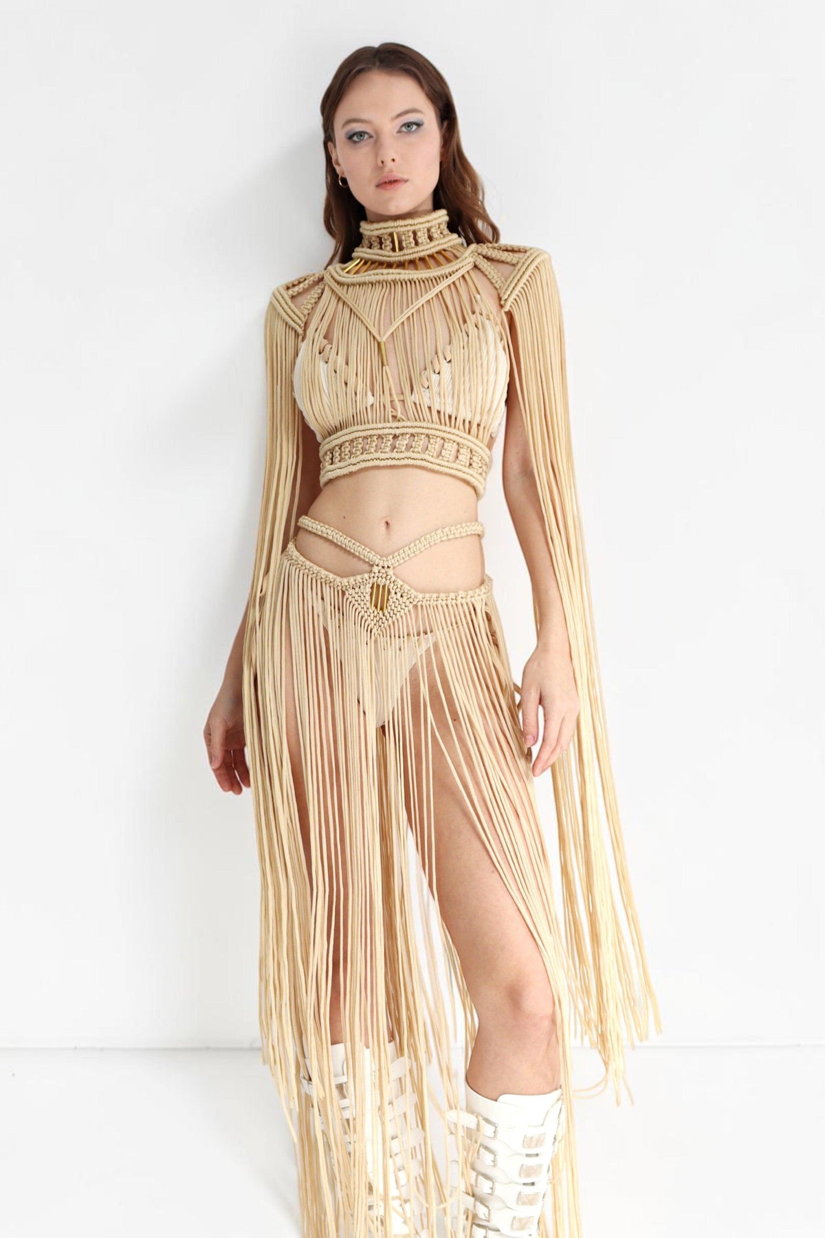 Lioran Macrame Dress