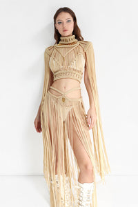 Lioran Macrame Dress