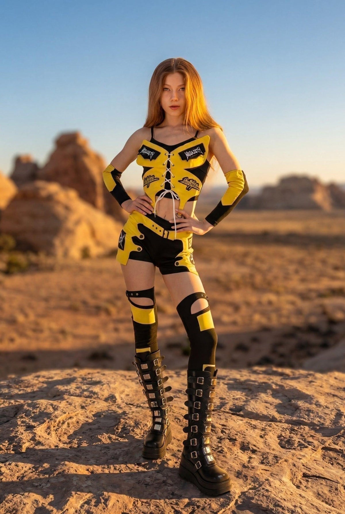 Galixa Cyber Punk Set Set Iconic Outfitters 