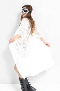 Nova Lace Embroidered Cover up