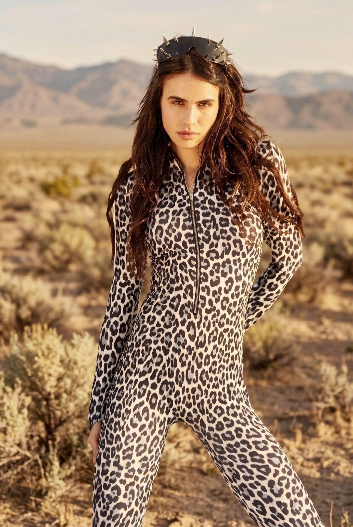 Xanthe Leopard Jumpsuit Jumpsuit Iconic Outfitters 