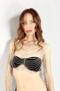 Lilium Rhinestone Body Accessory