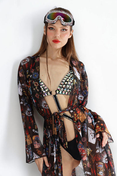Adelea Kimono Kimono Iconic Outfitters 