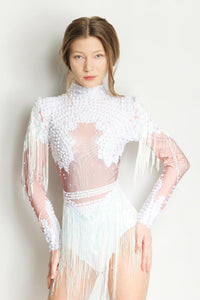 Aurea Rhinestone Bodysuit