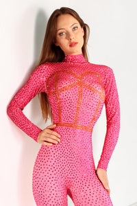 Sora Stardust Rhinestone Jumpsuit