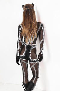 Cora Crystal Sequin Jumpsuit
