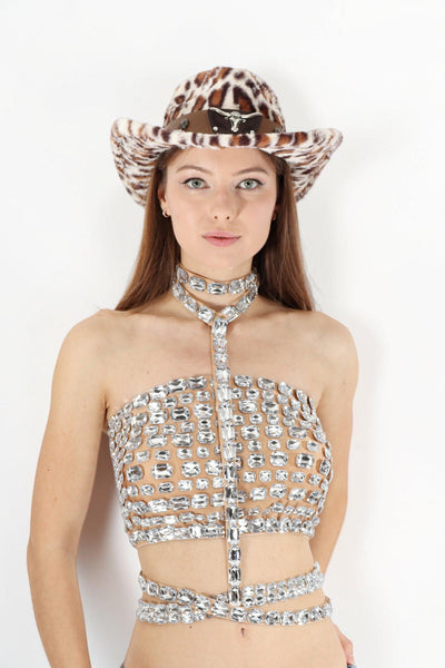 Thora Crystal Top