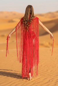 Arin Macrame Dress Macrame Iconic Outfitters 