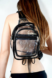 Mimo Transparent Rave Festival Backpack