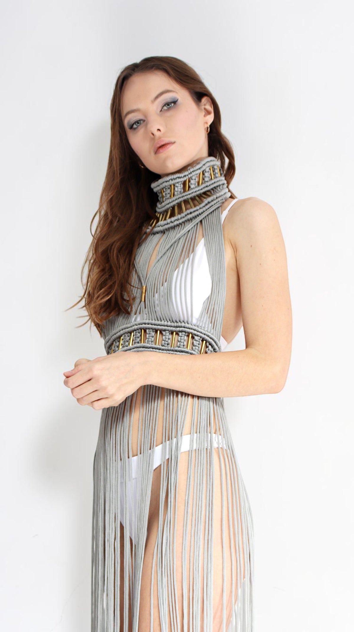 Calira Macrame Dress