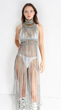Calira Macrame Dress
