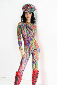 Kenzie Crystal Rhinestone Jumpsuit