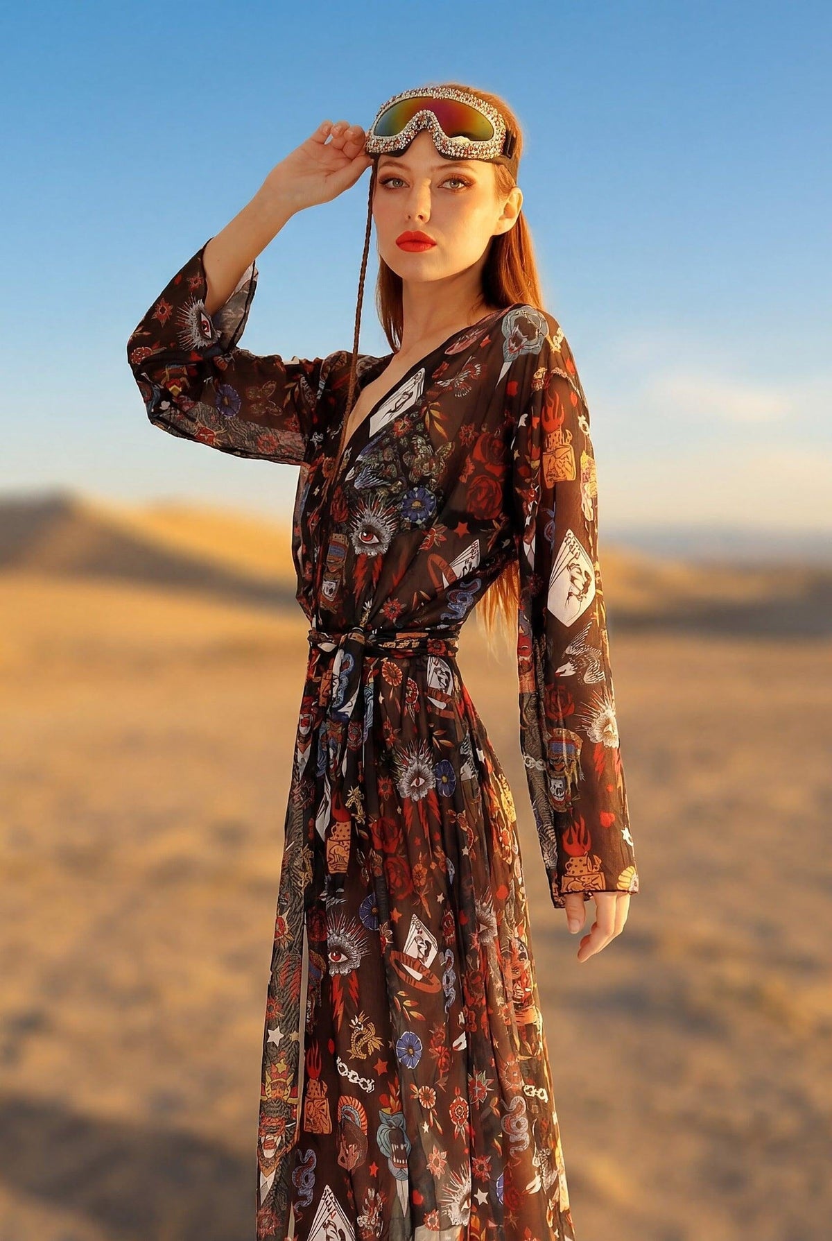 Adelea Kimono Kimono Iconic Outfitters 