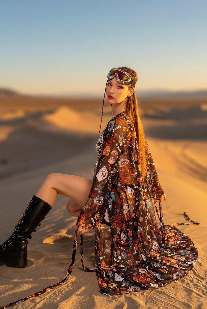 Adelea Kimono Kimono Iconic Outfitters 