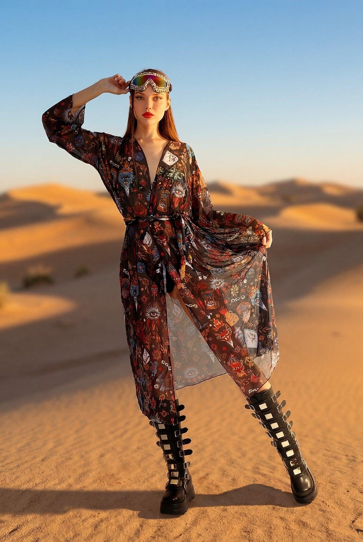 Adelea Kimono Kimono Iconic Outfitters 