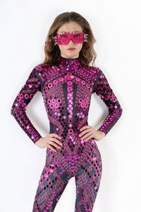 Aria Mirror Sequin Jumpsuit