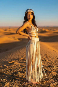 Ajo Tassel Dress Dress Iconic Outfitters 