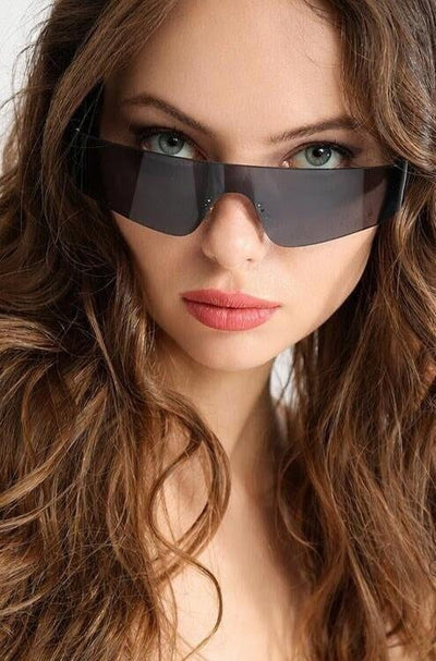 Anouk Futuristic Shield Sunglasses Sunglasses Iconic Outfitters 
