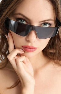 Anouk Futuristic Shield Sunglasses Sunglasses Iconic Outfitters 