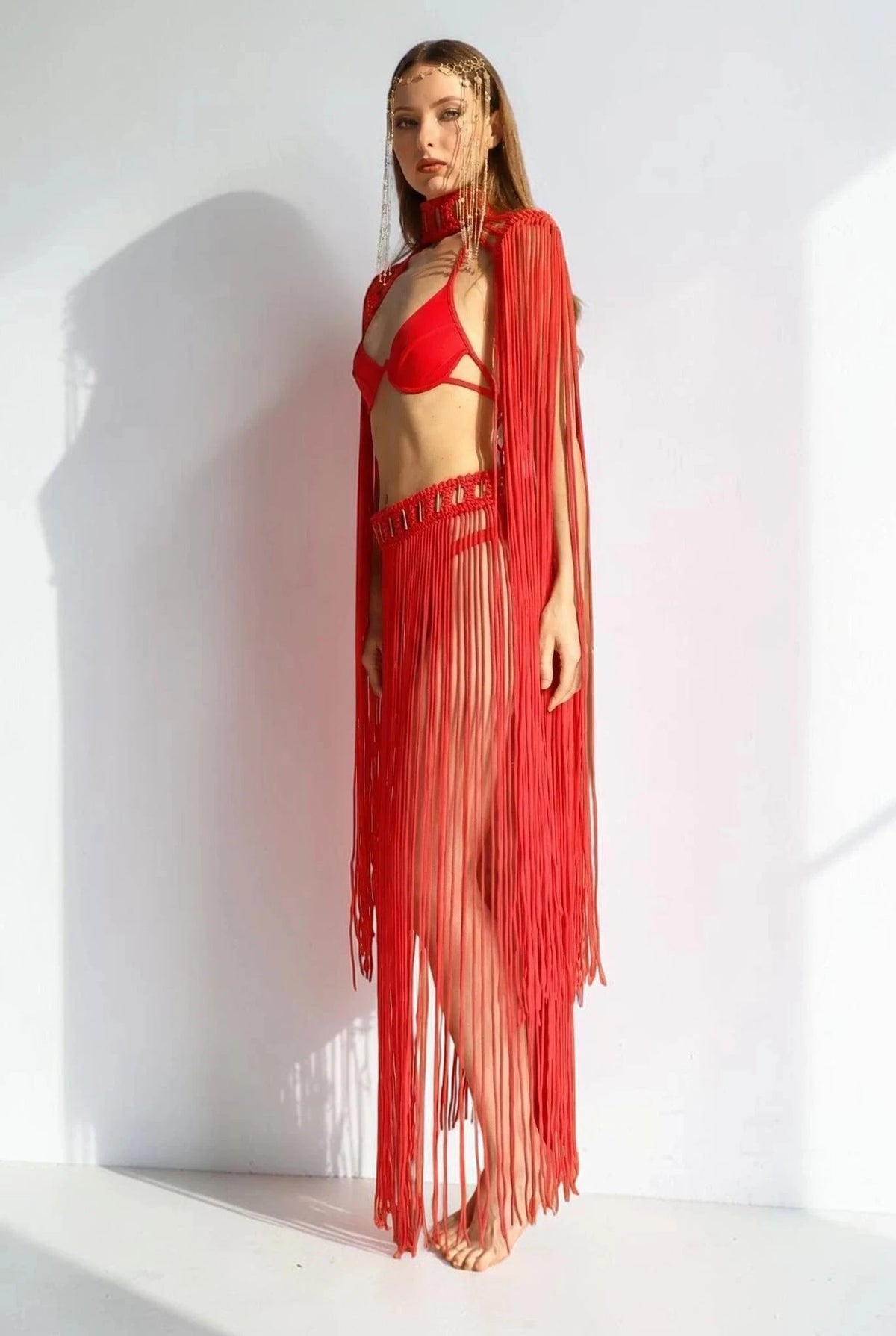 Arin Macrame Dress Macrame Iconic Outfitters 