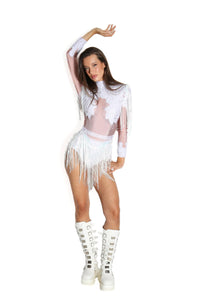 Aurea Rhinestone Bodysuit Iconic Outfitters 