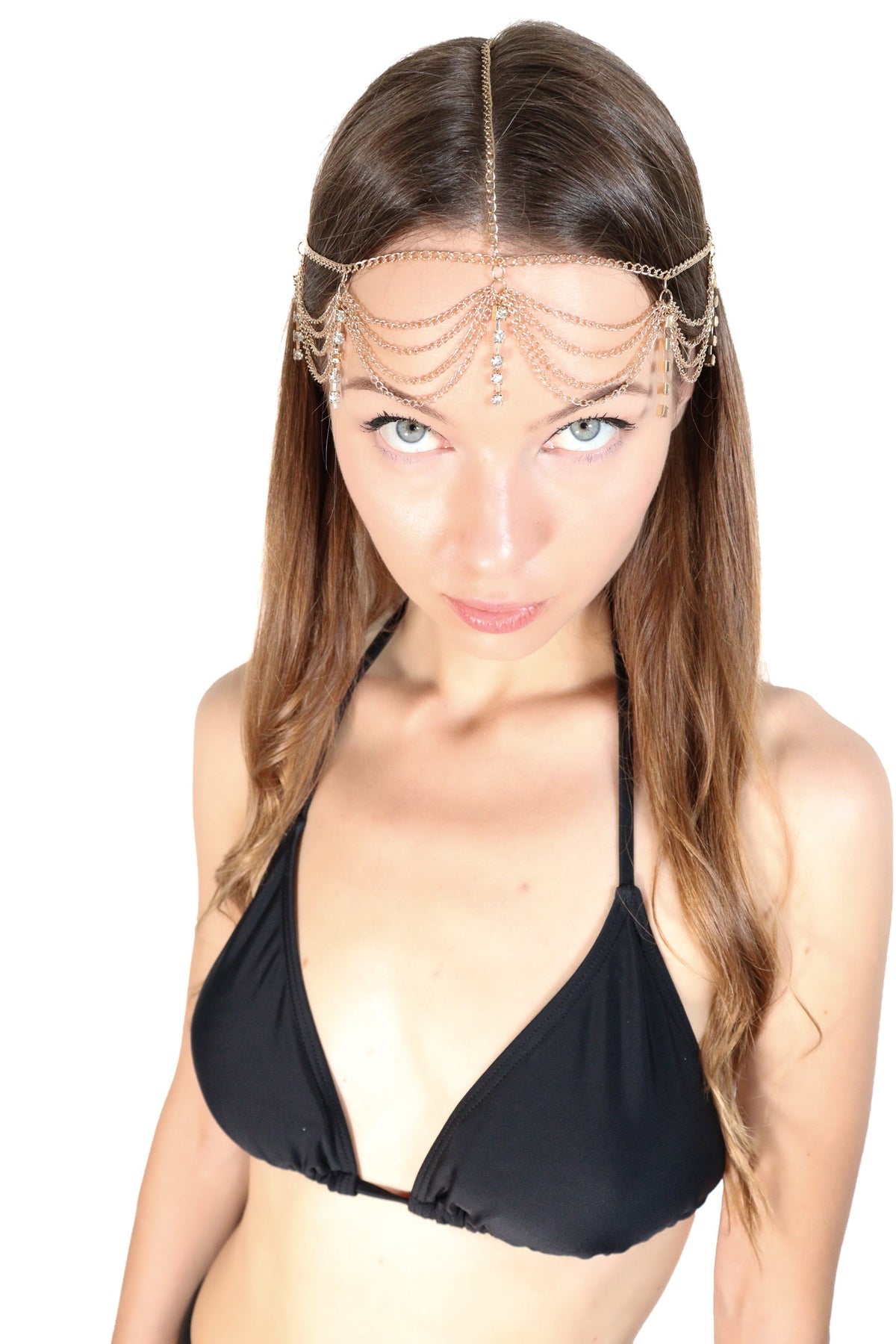 Bohemian Layered Festival Head Chain Head Jewellery Iconic Outfitters 