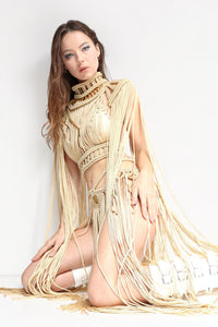 Lioran Macrame Dress