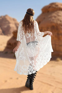 Nova Lace Embroidered Cover up Cover up Iconic Outfitters 