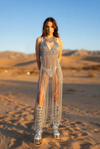 Calira Macrame Dress Macrame Iconic Outfitters 