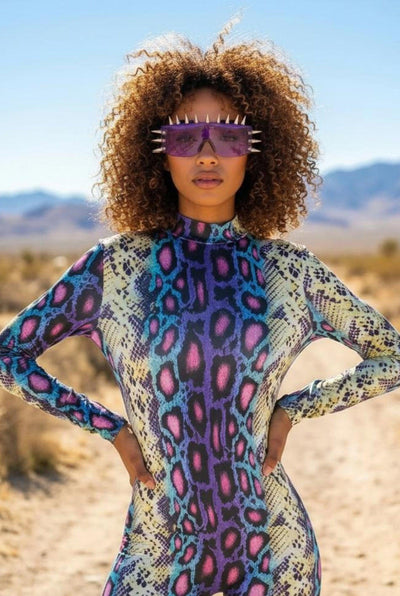Corra Snake Jumpsuit Jumpsuit Iconic Outfitters 