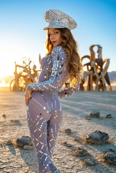 Cosima Rhinestone Jumpsuit Jumpsuit Iconic Outfitters 
