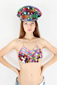 Elenyi Sequin Top Tops Iconic Outfitters 