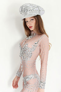 Ember Rhinestone Jumpsuit Jumpsuit Iconic Outfitters 