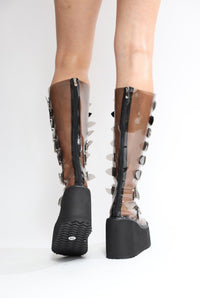 Enara Transparent Boots Boots Iconic Outfitters 