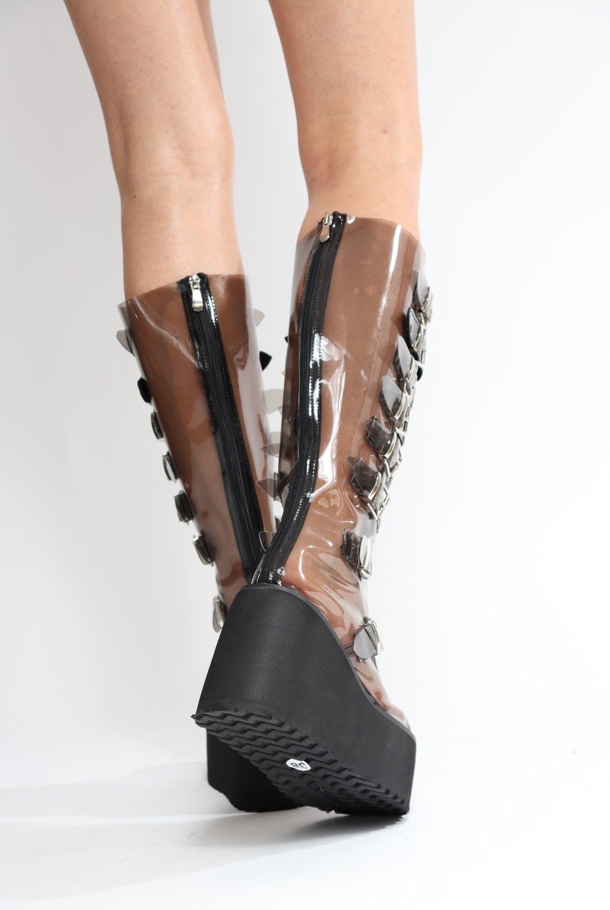 Enara Transparent Boots Boots Iconic Outfitters 