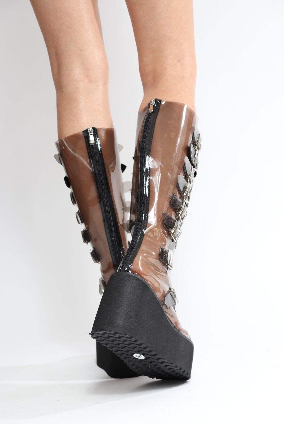 Enara Transparent Boots Boots Iconic Outfitters 