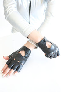 Eos Black Fingerless Festival Gloves Gloves Iconic Outfitters 