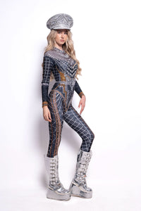 Esara Rhinestone Jumpsuit Jumpsuit Iconic Outfitters 