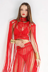 Lioran Macrame Dress