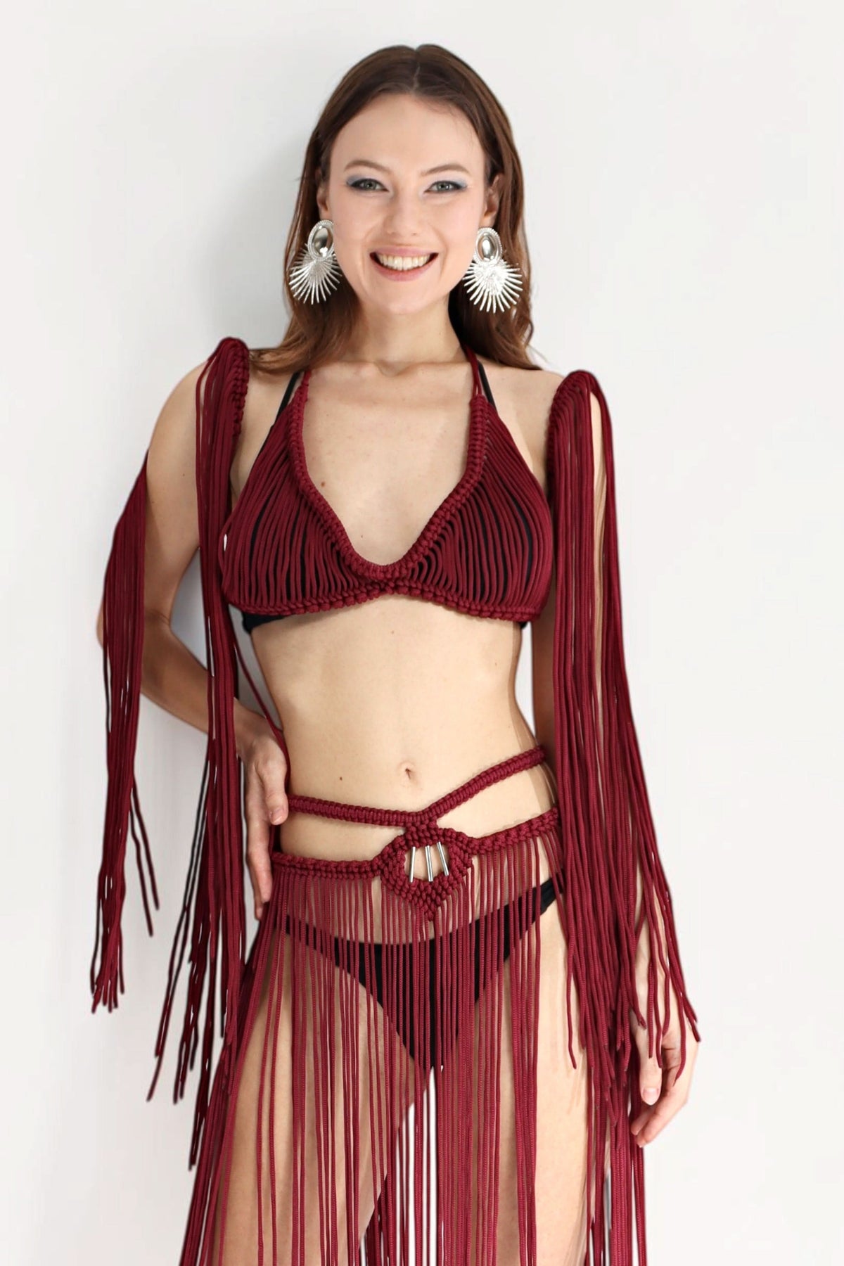 Faroux Macrame Dress Dress Iconic Outfitters 