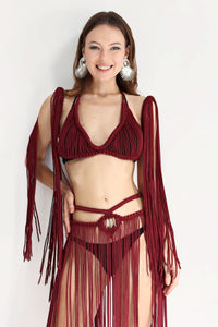 Faroux Macrame Dress Dress Iconic Outfitters 