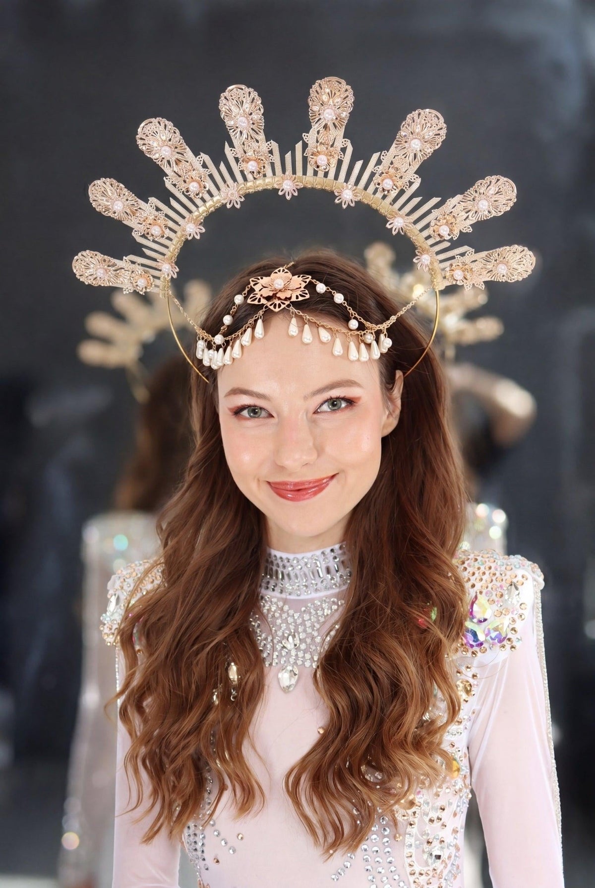 Laena Halo Crown Halo Crown Iconic Outfitters 