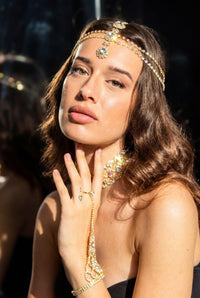 Lamis Radiant Gold Festival Headpiece Head Jewellery Iconic Outfitters 