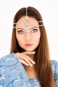 Lamis Radiant Silver Festival Headpiece Head Jewellery Iconic Outfitters 
