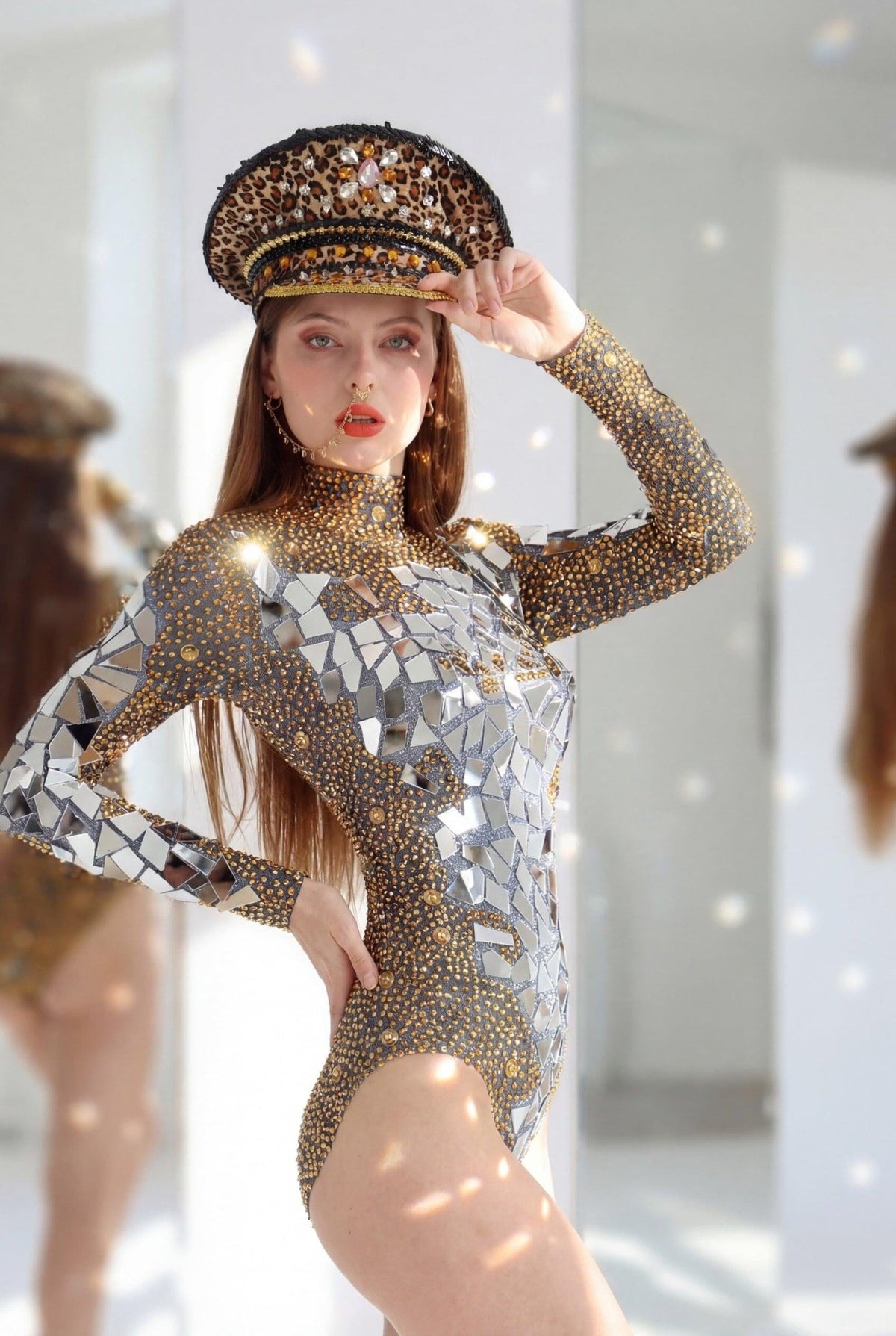 Lea Mirror Bodysuit Iconic Outfitters 